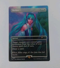 MTG: Shelter #1587/Secret Lair: Hatsune Miku/Regular/ NM Condition 