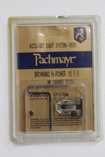 BROWNING HI POWER SIGHT PACHMAYR REAR SIGHT HI-POWER ACCU-SET NP Target Style