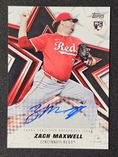 2026 Topps Series 1 - Baseball Stars Autographs Zach Maxwell #BSA-ZAM (AU, RC)