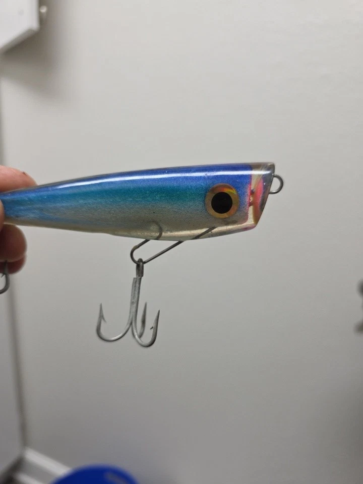 "Señuelo Yo-Zuri 5"" Surface Cruiser Popper - Caballa azul - agua salada Topwater" Foto 4 de 4