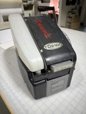 MARSH TD2100 MANUAL GUMMED TAPE DISPENSER w/ 18 STANDARD SIZE ROLLS 70MM X 450' 