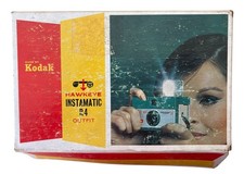 Kodak Hawkeye Instamatic R4 Film Camera Hand Strap Vintage 1960  s Untested As Is