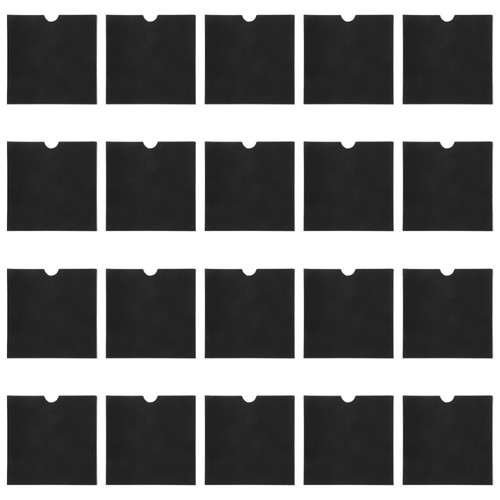 20pcs Cd Dvd Sleeves CD DVD Sleeves Brown Kraft Paper DVD Envelopes Cardboard - Afbeelding 3 van 12