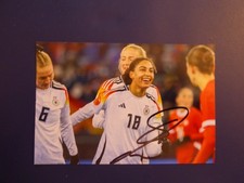 Cora Zicai - DFB - VfL Wolfsburg - oryginalny. znak. Zdjęcie -
