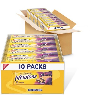 Newtons Fig Bars Soft Fruit Chewy Bars 40 Snack Packs Vegetarian