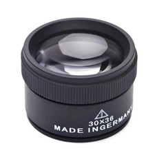 Jewelers Loupe Magnifier Jewelry Pocket Magnifying Eye Glass Optical Lens 30X