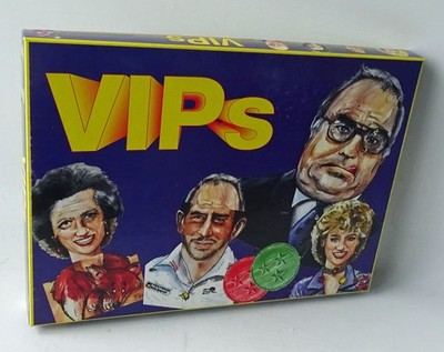 Heidelberger Spieleverlag Vip`s Vips aus dem Jahr 1993 2-5 Spieler 8-98 Jahre