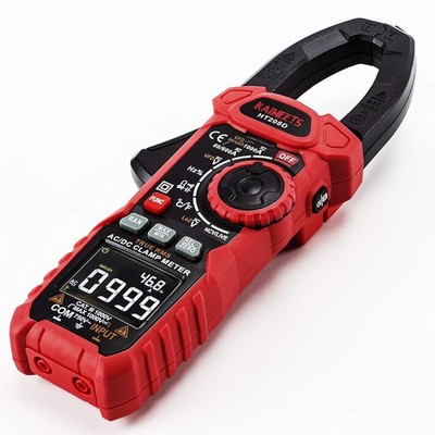 Inrush Clamp Meter 1000A True RMS AC/DC Current Amp Meter, VFD, LOZ Mode