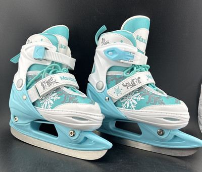 Adjustable Ice Skates Kids Ice Hockey Skates for Girls & Boys Youth Maxluke