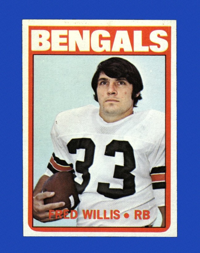 1972 Topps Set-Break # 99 Fred Willis RC NM-MT OR BETTER *GMCARDS*