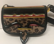 Vintage Yerroz Jerico Hand Made Leather Exotic Bag Colombia. Never Usedunique