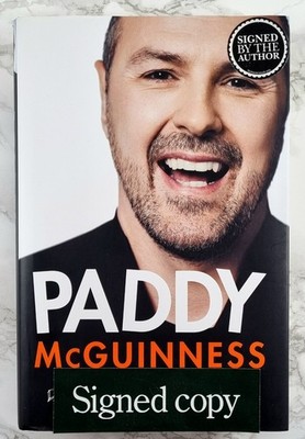 Paddy McGuinness - SIGNED FIRST EDITION - My Lifey - Autobiography - Hardcover 