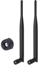 Omni-Directional 6dBi Dual Band Antenna 2-Pack for WiFi Routers  Cameras