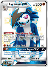 Lycanroc GX SV66/SV94 Shiny GX Rare Hidden Fates Shiny Vault Pokemon Holo NM/M on eBay