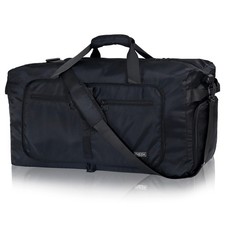 65L Duffle Bag with Shoes Compartment, Foldable Travel Duffel Bags for Men Wo...