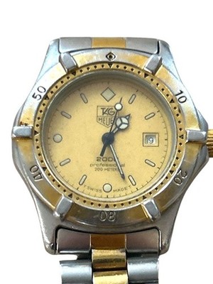 稼働 TAG HEUER タグホイヤー 964.006 プロフェッショナル TAG Heuer 2000 Gold Unisex Adult Watch - 964.006 for sale online