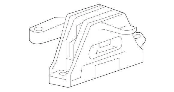 Chevrolet Impala 2018 nuevo OEM montaje de motor derecho 22849845 Foto 2 de 3