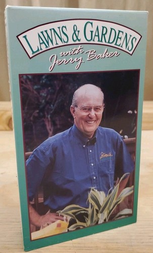 VHS Lawns And Gardens With Jerry Baker Iowa Public Television Tape Video - Picture 2 of 7