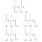  5 Pack Stirnband Organizer Haargummi Halterung Haarzubehörhalter