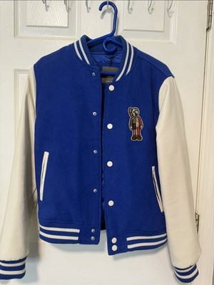 Custom Kaws Patch Varsity Jacket