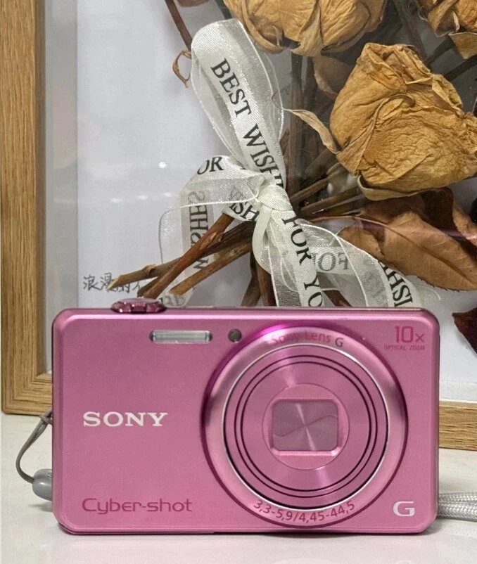 Cámara digital Sony Cyber-shot DSC-WX200 18,2 MP 10x zoom óptico rosa s7 Foto 3 de 4