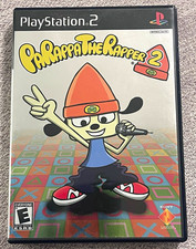 PaRappa the Rapper 2 PS2 CIB Black Label Complete w/ Manual & Inserts Sonys