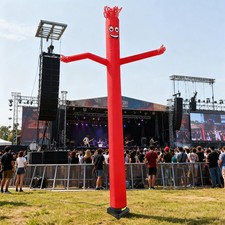 20ft Air Inflatable Tube Guy Puppet, Inflatable Dancer with Blower, Inflatable