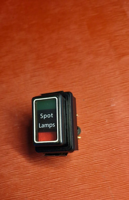 Aston Martin DBSV8, AMV8, V8 Vantage Zagato New spot light push/push switch