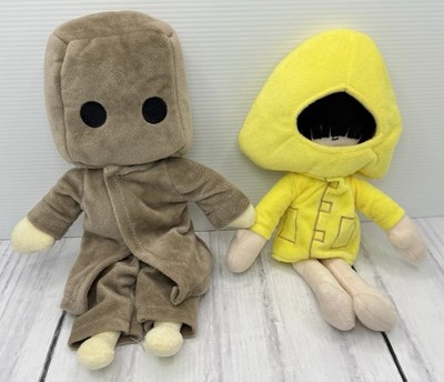 Little Nightmares Six & Mono Plush 12  Horror Adventure Game