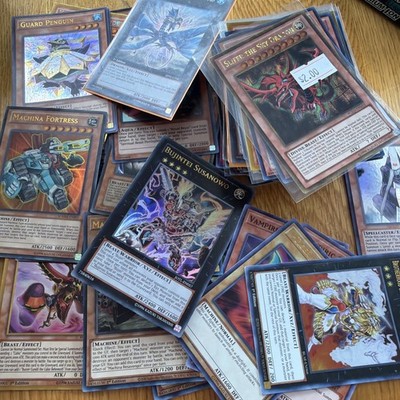 Massive YuGiOh 102 Holo Lot Collection Slifer The Sky Dragon And More HP-LP