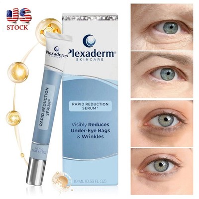 Plexaderm Rapid Reduction Eye Serum - Visibly Reduces Under-Eye Bags, Wrinkles~