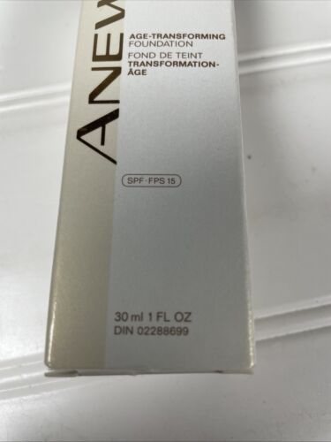 Avon ANEW Age Transforming Foundation Medium Beige - 1 fl oz SPF 15 New - Picture 6 of 8