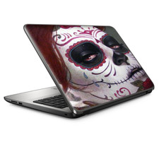Laptop Skin Wrap Universal for 13 inch - Sugar Skull Girl