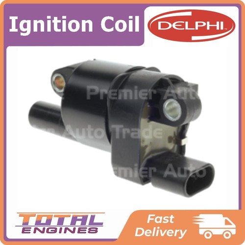 PAT Premium Ignition Coil Round Coil Body fits Holden Caprice WM 6.0L V8 L98 - Bild 1 von 2