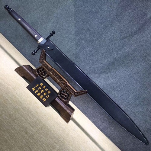 HOCHWERTIGES OUTDOOR JAGDSCHWERT BREITSCHWERT MANGANSTAHL KLINGE KAMPF DAO - Bild 9 von 10