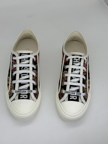 Tenis Zapatos DIOR WALK'N Jardín Botánico Algodón Plano con Cordones Top Bajo $990 - Imagen 12 de 17