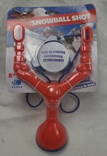 Flexible Flyer Snowball Slingshot with built in snow ball mold. New
