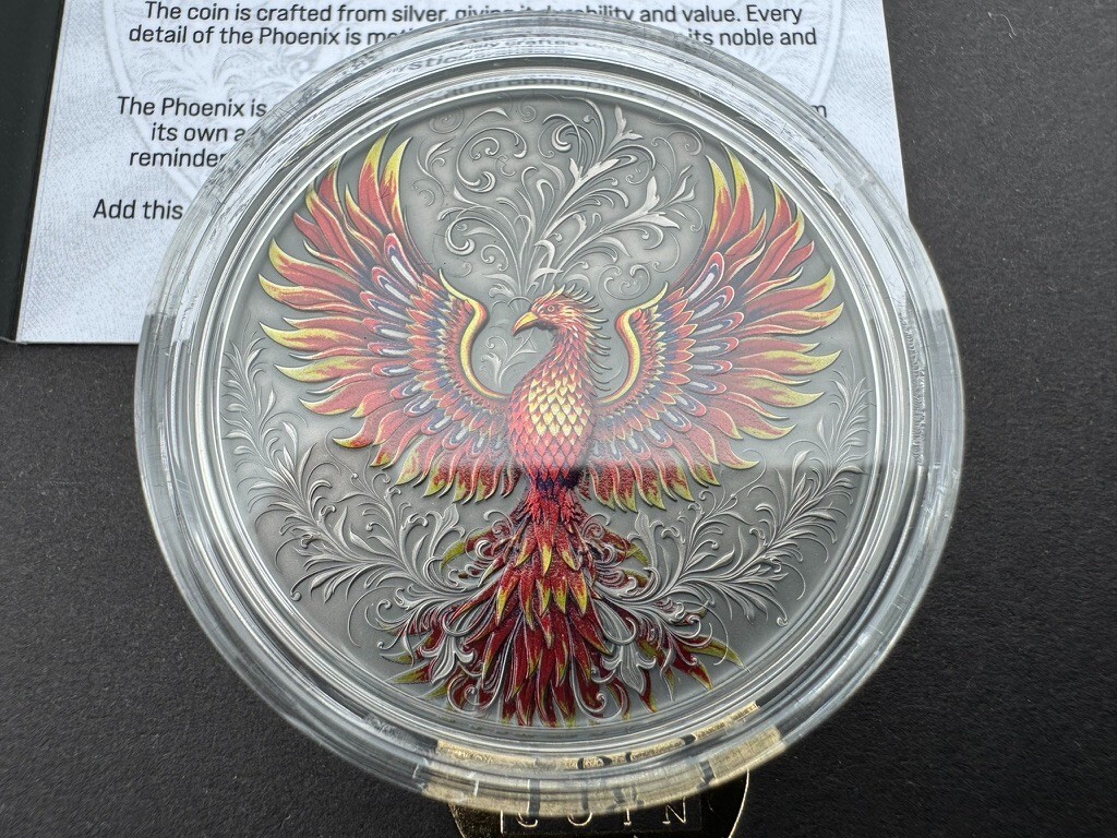 ニウエ 1オンス銀貨（フェニックス,2020年）② PHOENIX 1 Oz