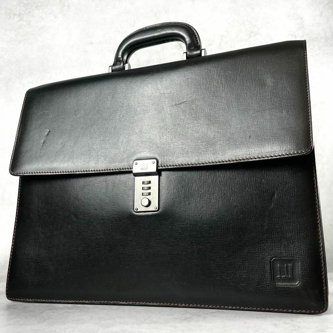 Dunhill Business Bag A4 storage briefcase for men brown dial Dunhill Business Bag A4 storage briefcase for men brown dial