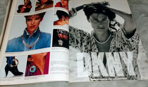 ELLE MAGAZINE April 1990 JODIE FOSTER Pour Homme CARON WHEELER Carole Bouquet UK - Picture 21 of 23