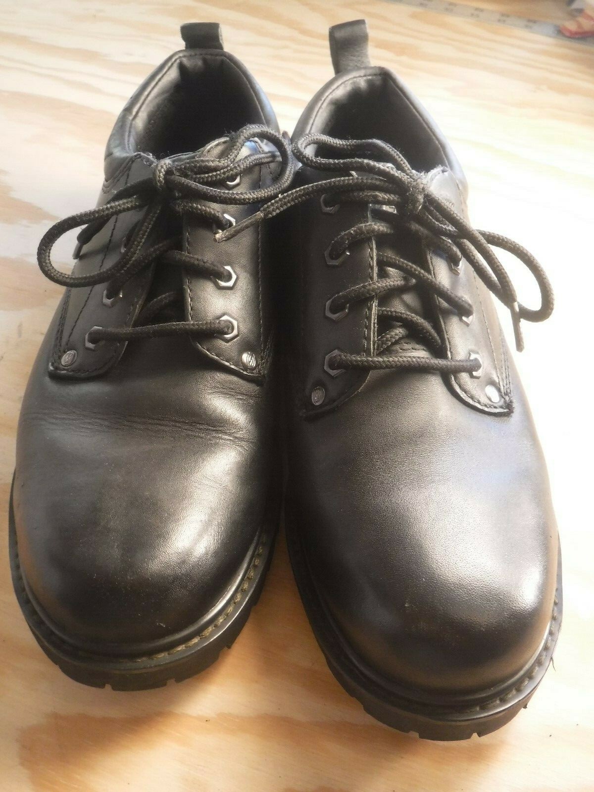 Skechers 6618 Tom Cats Oxford Black Work Shoe Mens … Gem