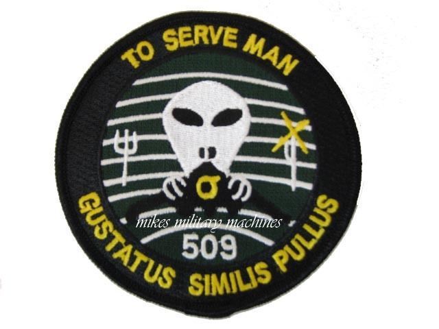 To Serve Man Twilight Zone Area 51 Air Force B-2 Stealth