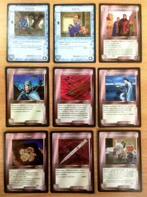 EINZELKARTEN Middle Earth The Dragons CCG - Limited Black NM/M - Iron Crown Ent.