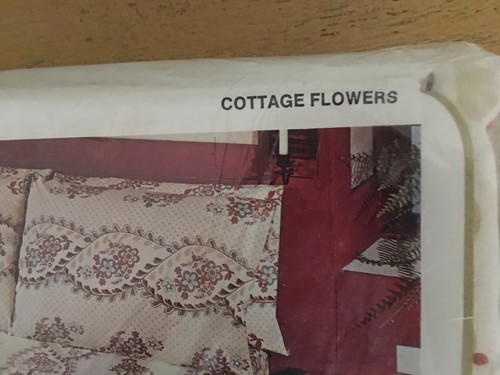 Vintage Springmaid Cottage Flowers California King Fitted Sheet - Picture 5 of 5