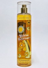 1 Bath  Body Works GOLDEN SUNFLOWER Fine Fragrance Mist Body Spray 8 oz