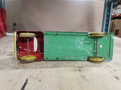 Sunshine Dairy tin pickup truck toy vintage collectible drink more milk kids - Picture 9 of 11