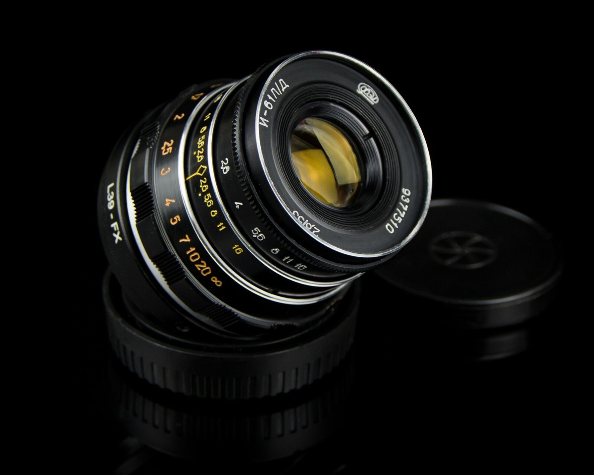 Lens INDUSTAR 61 l/d rangefinder 2.8/55 mm copy Leica Mount Lens INDUSTAR 61 l/d rangefinder 2.8/55 mm copy Leica Mount