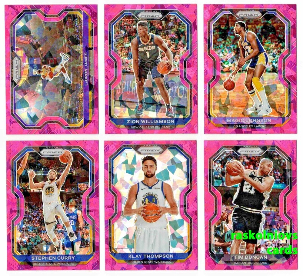 2020-21 Prizm Pink Ice #1-250 Complete Set $2 Each - You Pick Cards