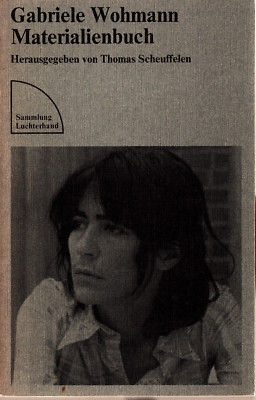 lu- 0184 WOHMANN : MATERIALIENBUCH