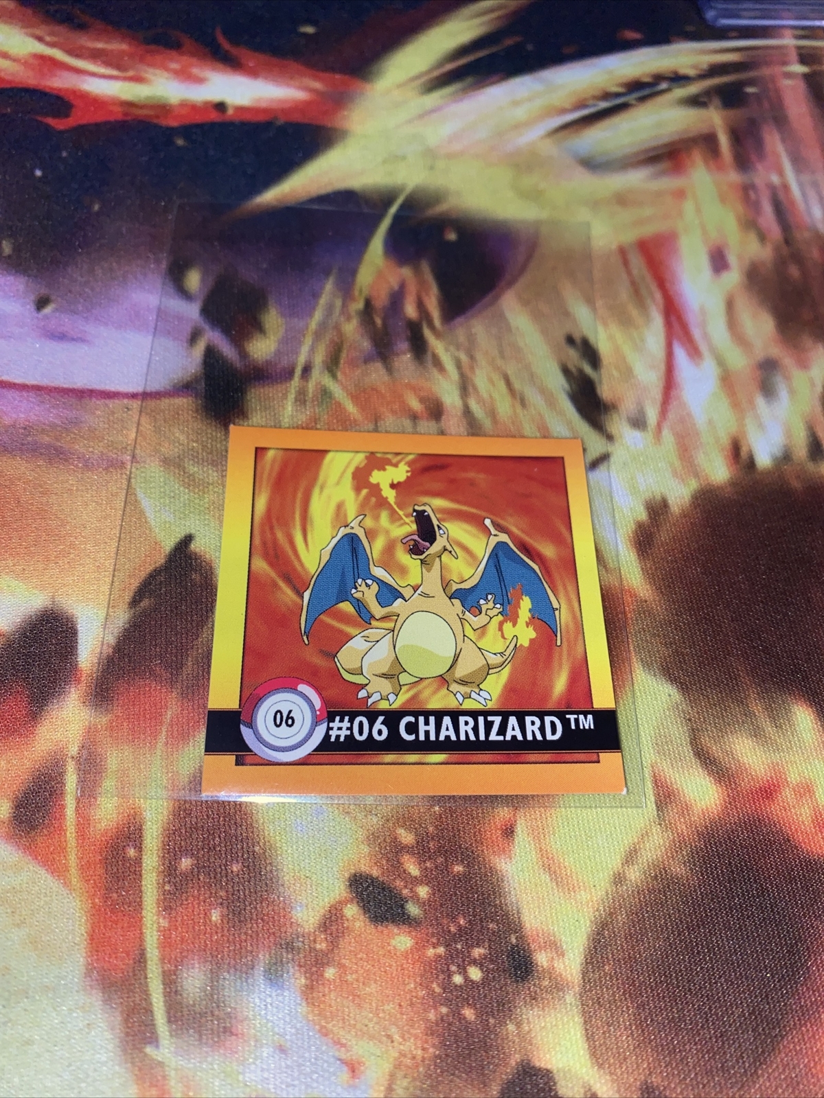 RARE Vintage Pokemon ARTBOX Sticker Lot Charizard #04 - #06 Blastoise #07 -  #09